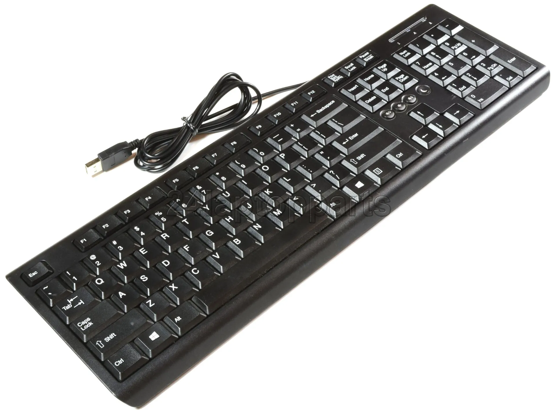 TECLADO HP 697737-162 ALAMBRICO NEGRO